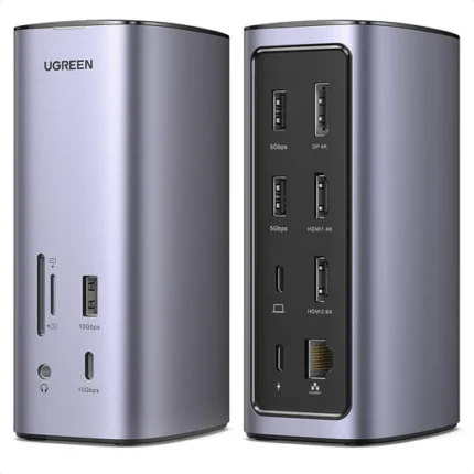 UGREEN 90325 USB-C TRIPLE DISPLAY DOCKING STATION PRO 12-IN-1