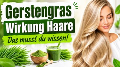 gerstengras haare